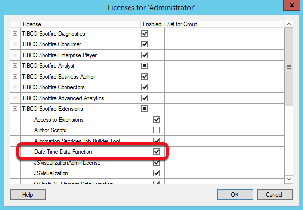 Screen shot of Spotfire Data Catalog software.