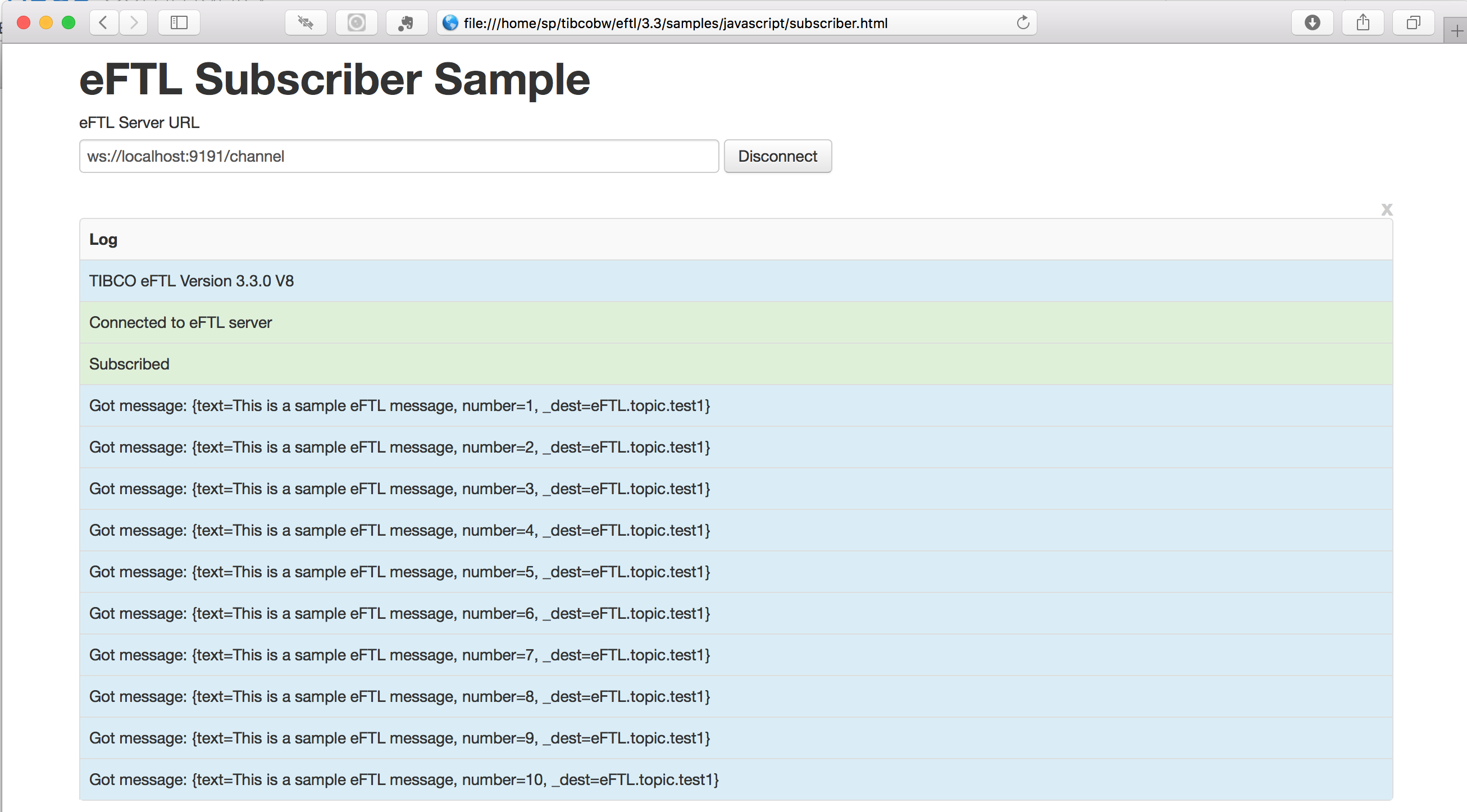 Picture of Tibco Messaging tools.